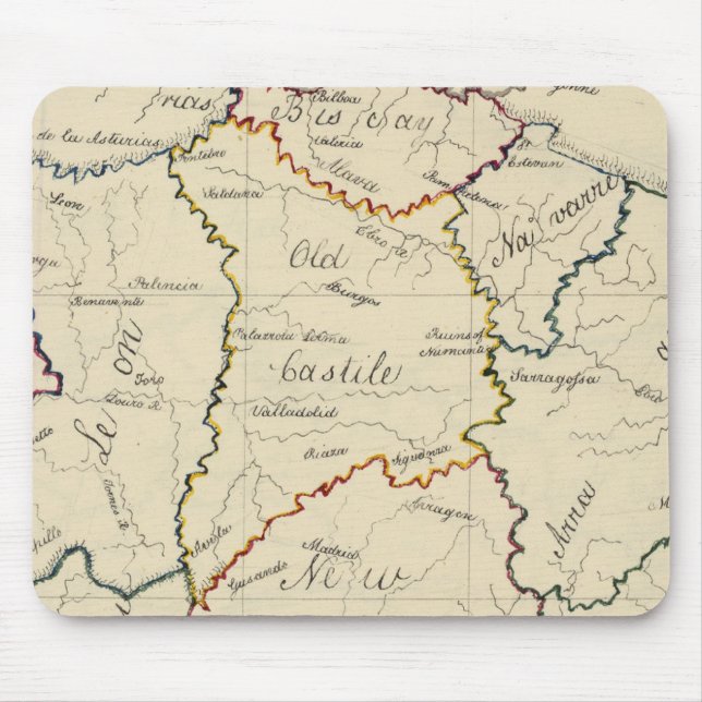 Spanien och Portugal 8 Musmatta (Framsidan)