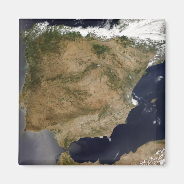 Spanien och Portugal Magnet (Framsidan)