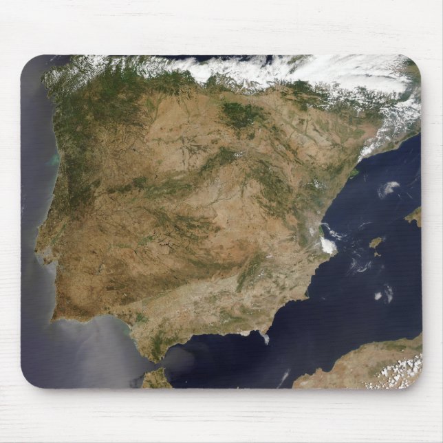 Spanien och Portugal Musmatta (Framsidan)