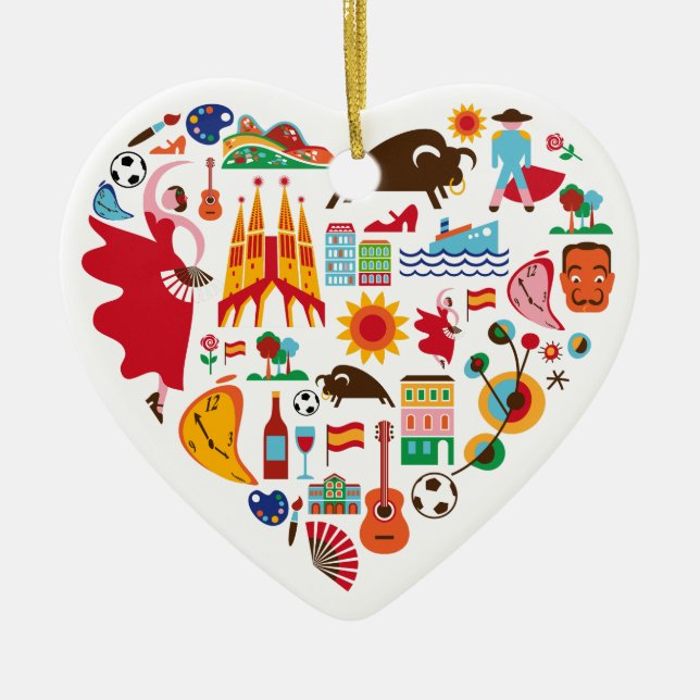 Spanien Ornament - SRF (Framsidan)