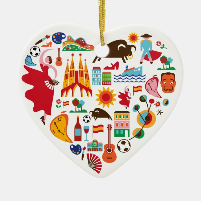 Spanien Ornament - SRF (Framsidan)