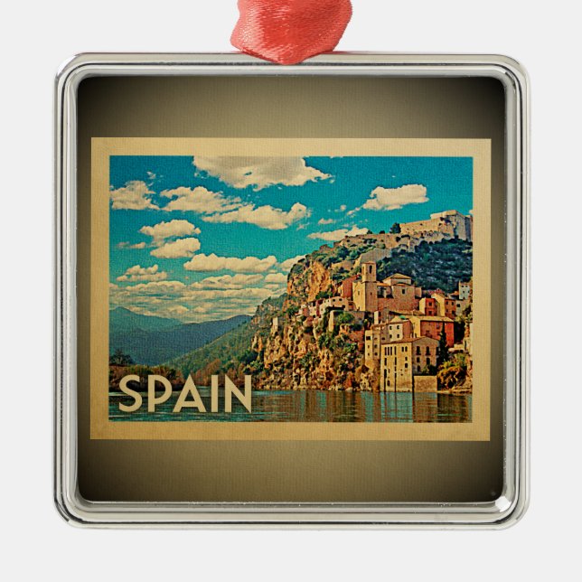 Spanien Ornament Vintage resor (Framsidan)