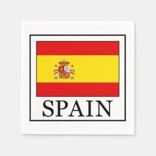 Spanien Pappersservett