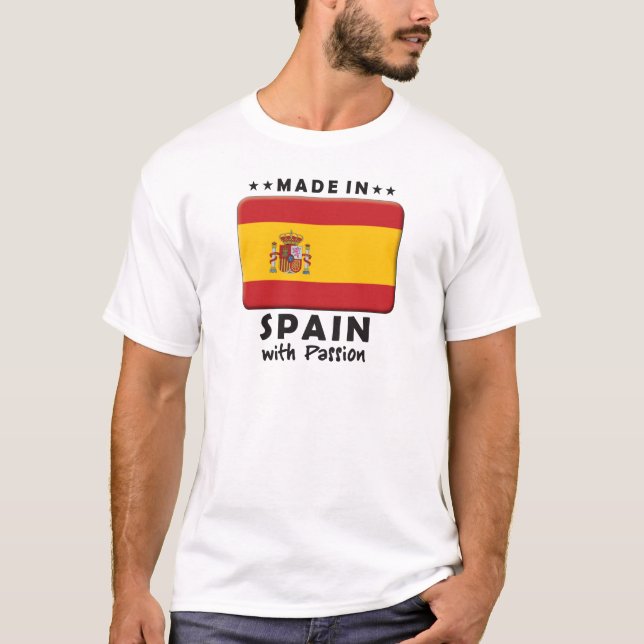Spanien passion t-shirt (Framsida)