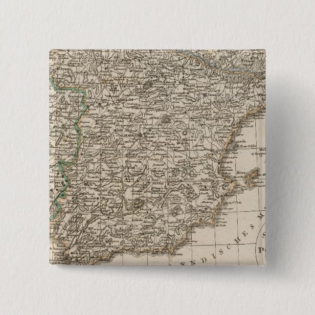 Spanien, Portugal 4 Knapp (Framsida)