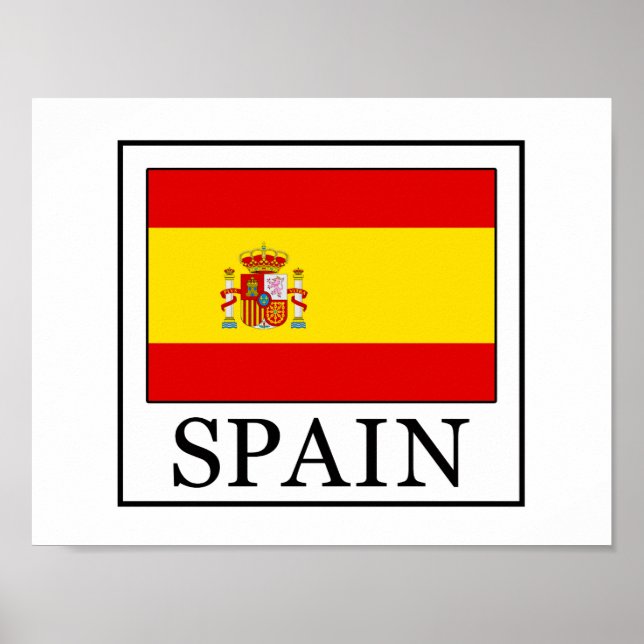 Spanien Poster (Framsidan)