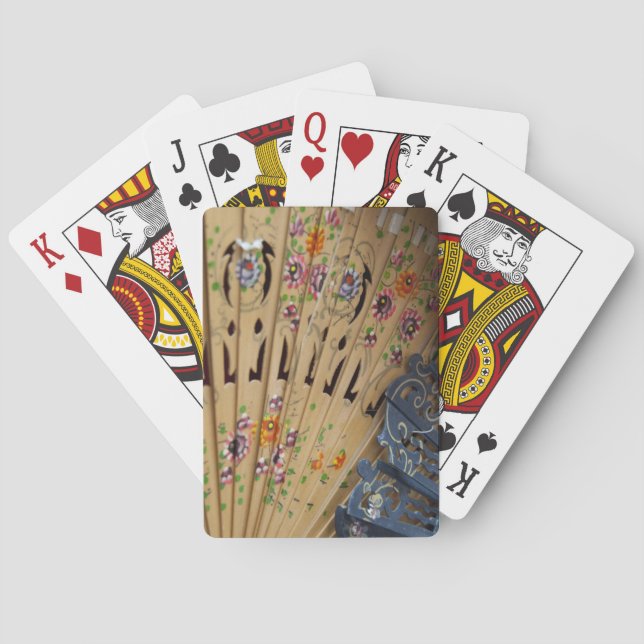 Spanien, provinsen Cadiz, Sevilla. Historiska tomt Casinokort (Baksidan)