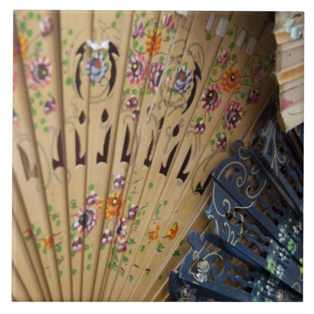 Spanien, provinsen Cadiz, Sevilla. Historiska tomt Kakelplatta (Framsidan)