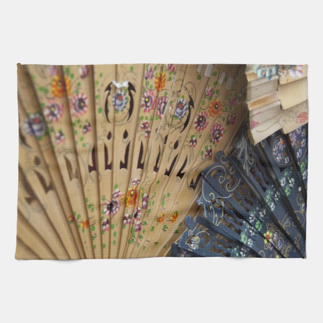 Spanien, provinsen Cadiz, Sevilla. Historiska tomt Kökshandduk (Horisontell)