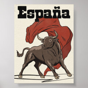 Spanien Resa affisch