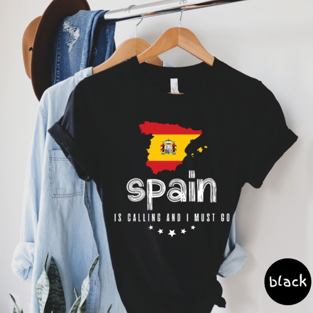 Spanien ringer och jag måste gå till T-shirt (Skapare uppladdad)