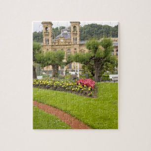 Spanien, San Sebastian. Populärt badort, Pussel
