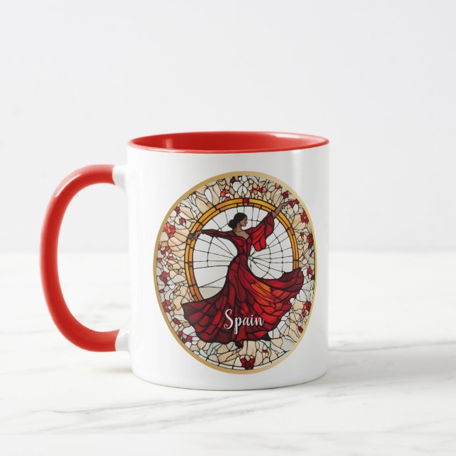Spanien Semester Souvenir  Mugg (Vänster)