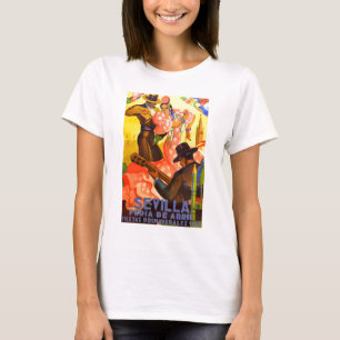 Spanien Seville April mässaaffisch 1949 Tee