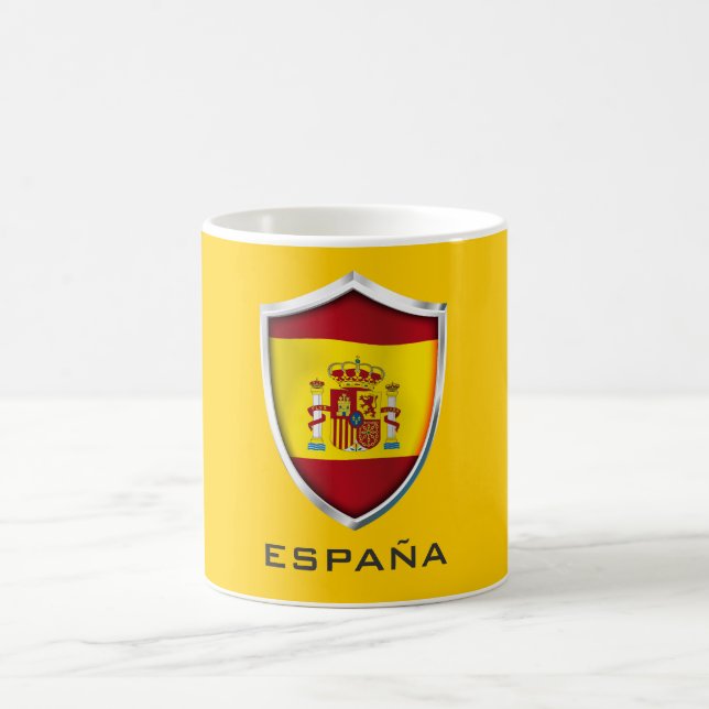 Spanien Shield Kaffemugg (Center)