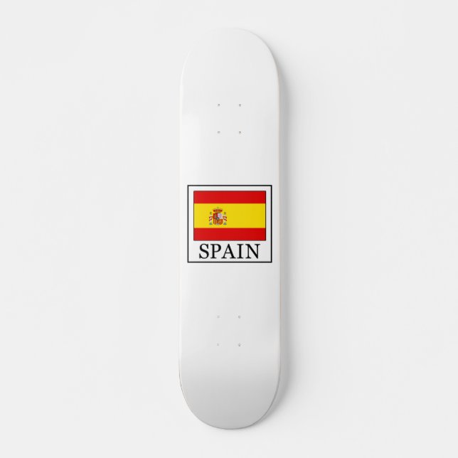 Spanien Skateboard Bräda 20 Cm (Framsida)
