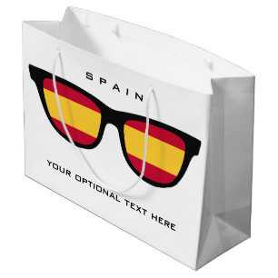 Spanien skuggar beställnings- text, & färggåvan