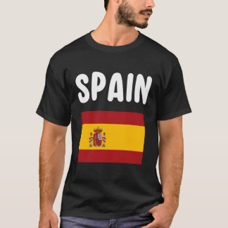 Spanien, Souvenir Spanska Flagga Vacation Espana T Shirt