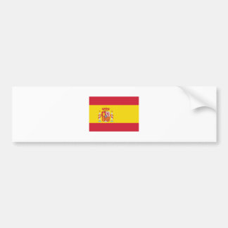 Spanien/spanjorflagga Bildekal