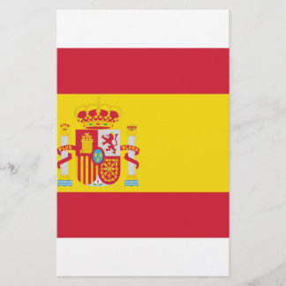 Spanien/spanjorflagga Brevpapper