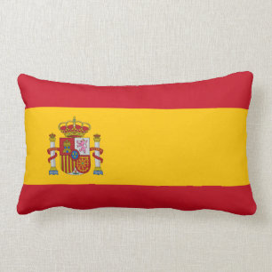 Spanien - spanjorflagga lumbarkudde