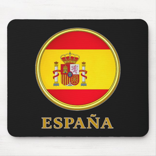 Spanien - spansk flagga musmatta (Framsidan)