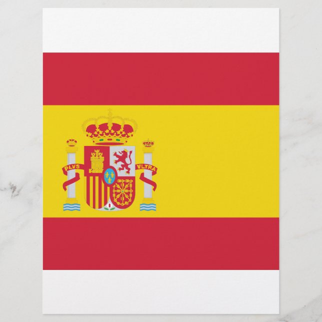 Spanien/spanska Flagga (Framsida)