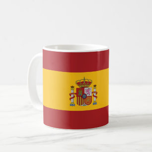 Spanien, spanska Flagga Kaffemugg