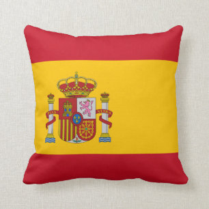 Spanien (spanska) Flagga Kudde