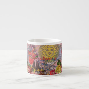 Spanien Sunshine Spain Travel Art Espressomugg