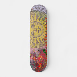 Spanien Sunshine Spain Travel Art Skateboard Bräda 20 Cm
