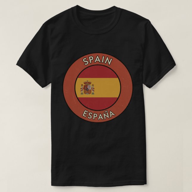 Spanien T Shirt (Design framsida)