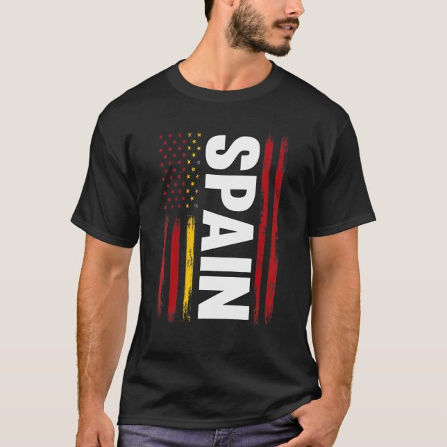 Spanien T Shirt (Framsida)