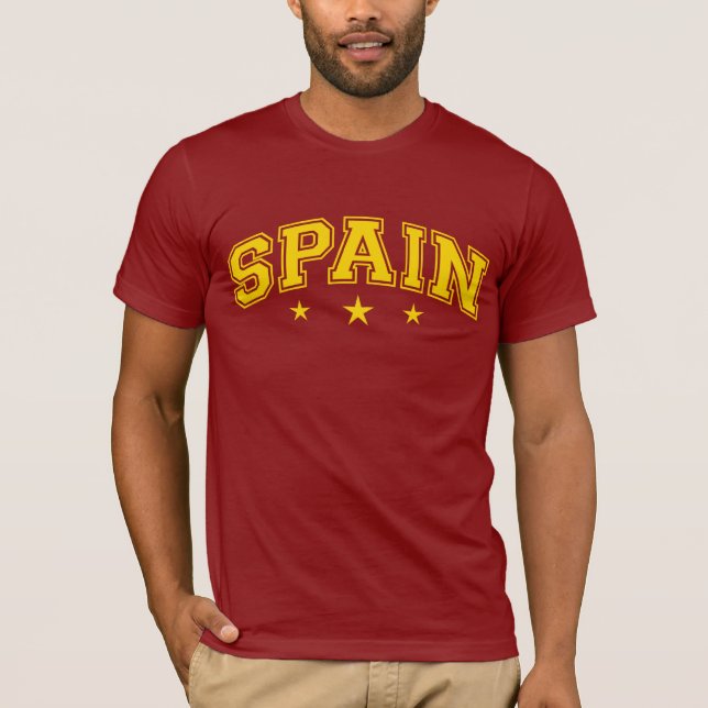 Spanien T-shirt (Framsida)