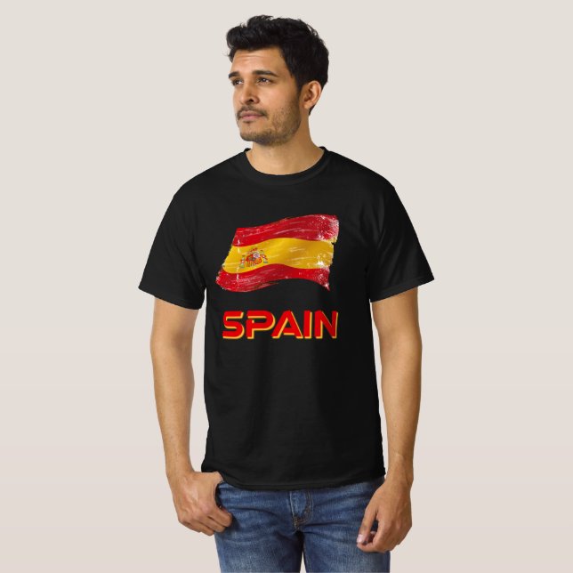 Spanien T Shirt (Hel framsida)