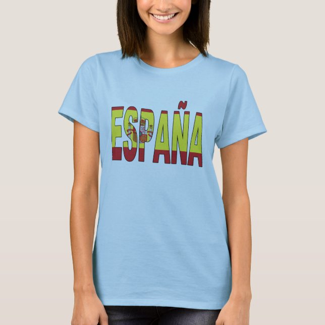 Spanien T Shirt (Framsida)