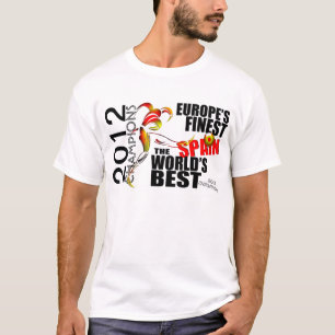 Spanien T-tröja för 2012 Eurokoppmästare Tee