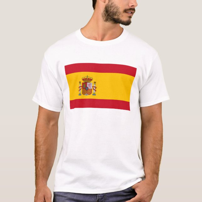 Spanien T-tröja T-shirt (Framsida)