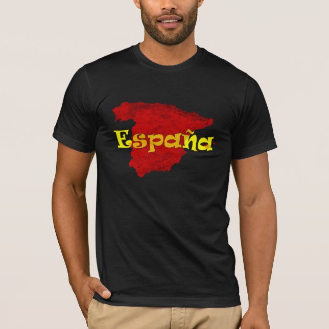 Spanien Tee Shirt (Framsida)