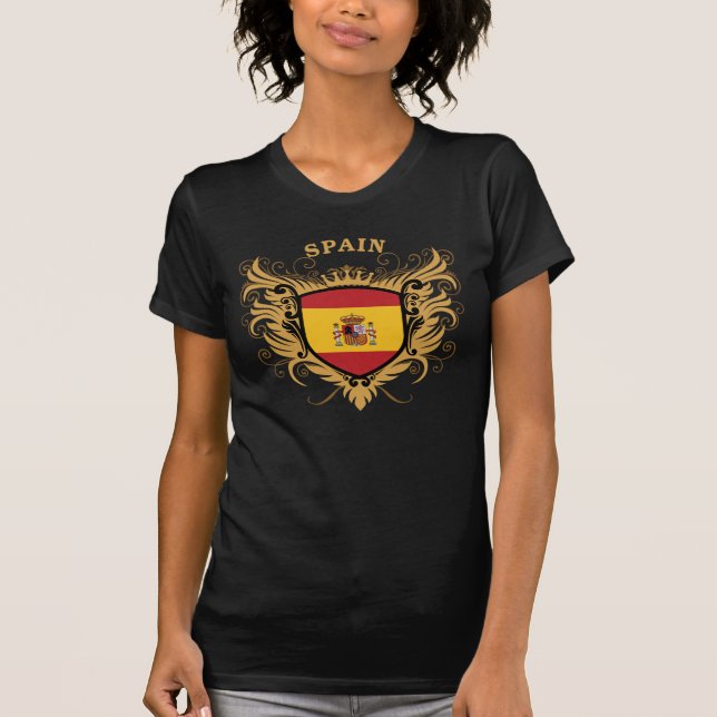 Spanien Tee Shirt (Framsida)