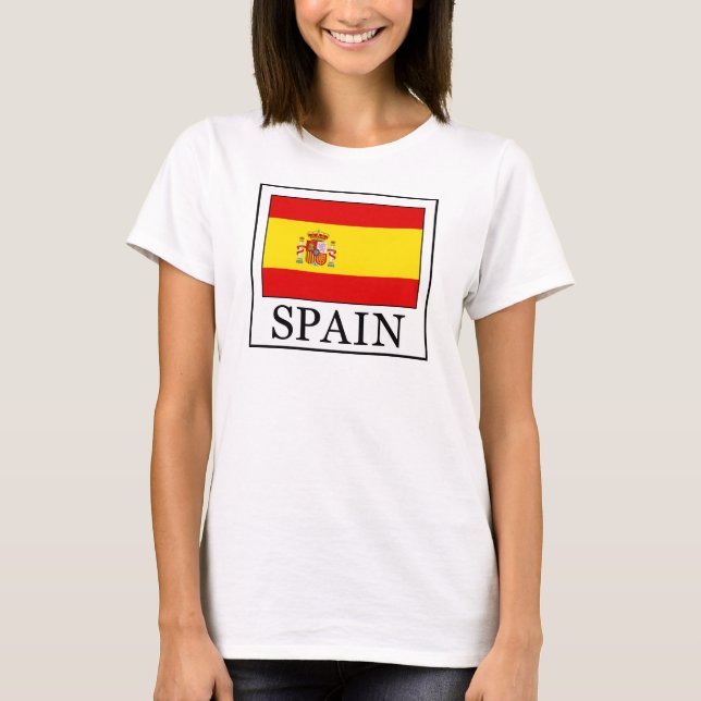 Spanien Tee Shirt (Framsida)