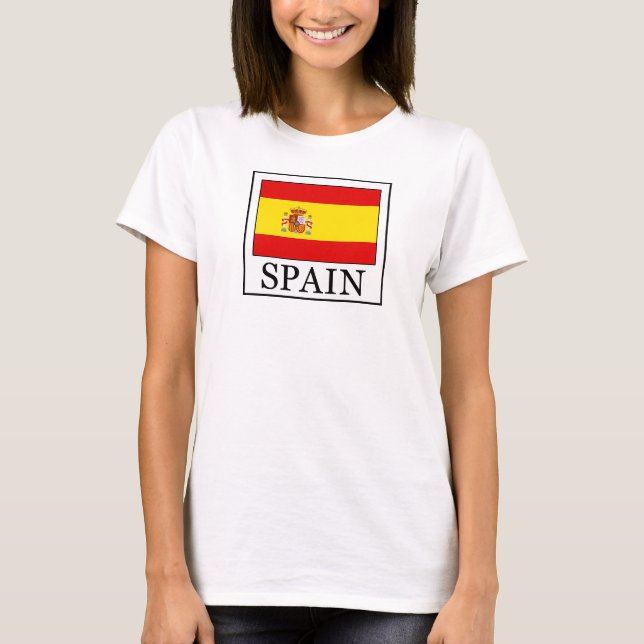 Spanien Tee Shirt (Framsida)