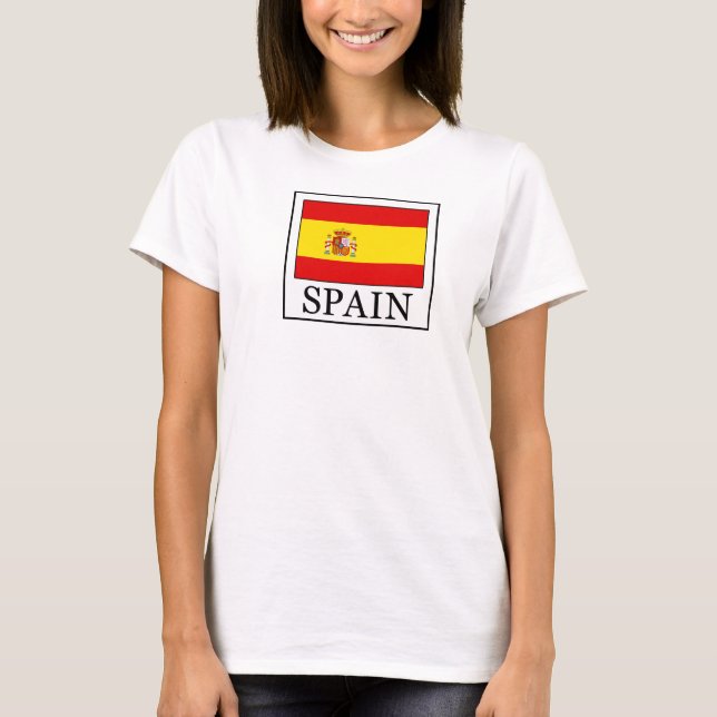 Spanien Tee Shirt (Framsida)