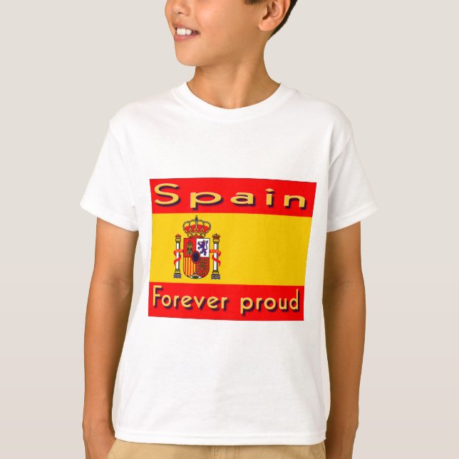 Spanien Tee Shirt (Framsida)