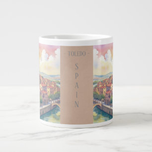 Spanien,Toledo a Renaissance City med Moorish Char Jumbo Mugg