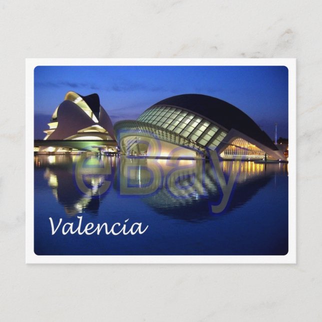 Spanien - Valencia - Vykort (Framsida)