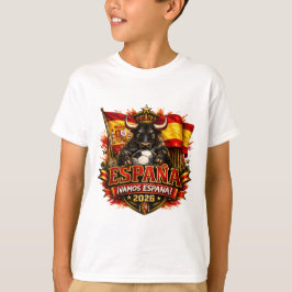 Spanien ¡Vamos España! 2026 Fotbollsfan T Shirt