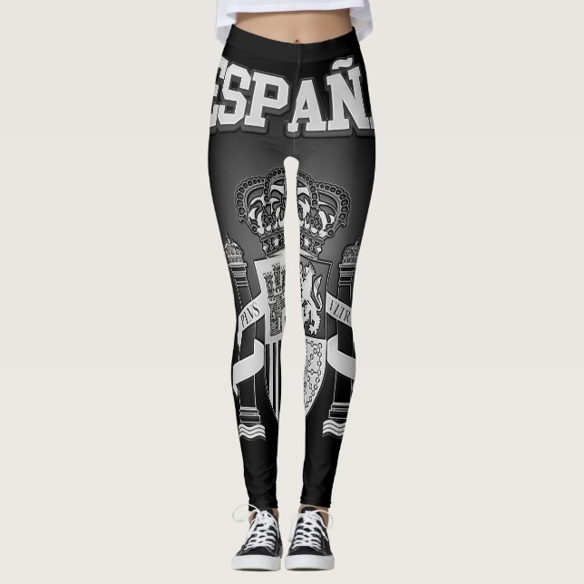Spanien vapensköld leggings (Framsida)