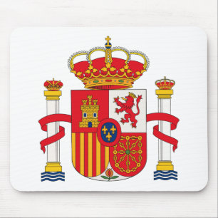 Spanien vapensköld Mousepad Musmatta