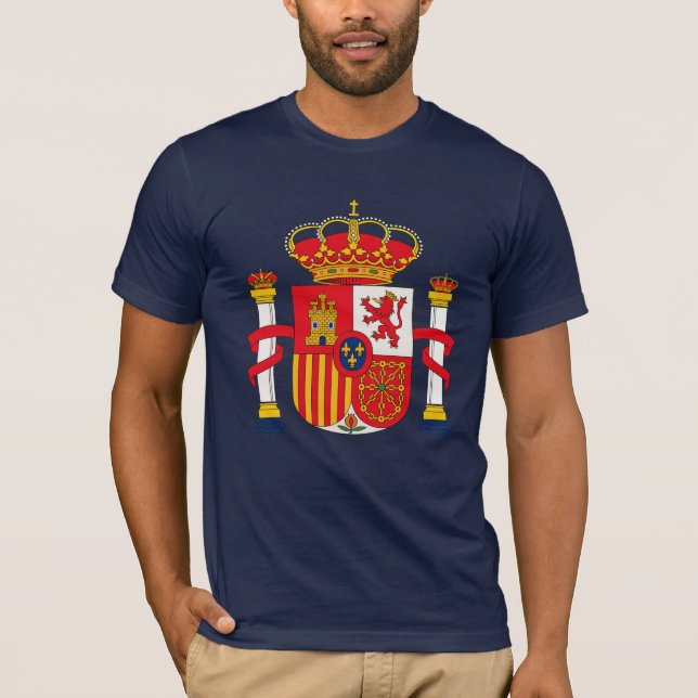 Spanien vapensköldT-tröja T Shirt (Framsida)